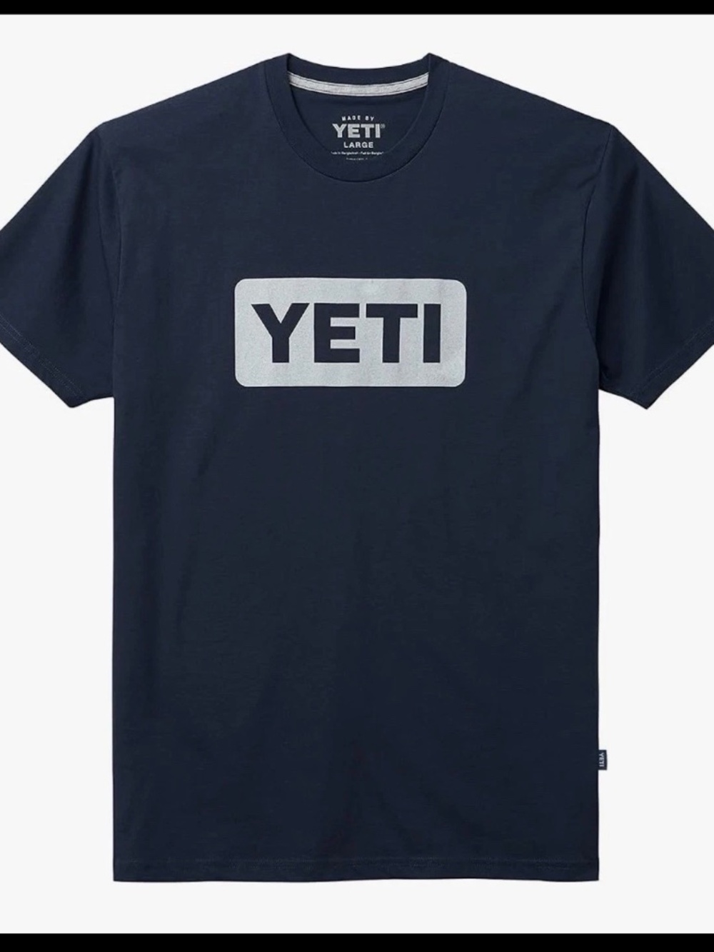 YETI Navy Blue T Shirt Men’s Size Small